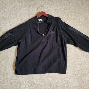Genuine Harley Half-zip Sweatshirt